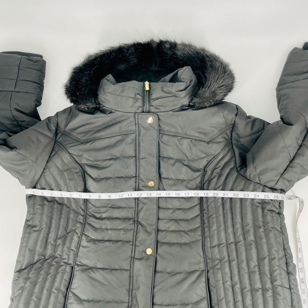 CATHERINE’S - Plus Size Faux Fur Trim Winter Coat - Black 2x - Picture 9 of 9